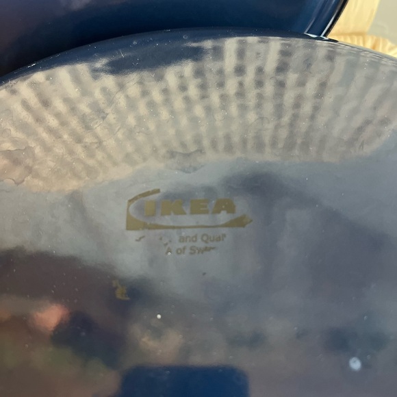 IKEA VARDAGEN Blue Enamel Pot 5.3 Qt Dutch Oven Casserole Dish Discontinued - Picture 13 of 14